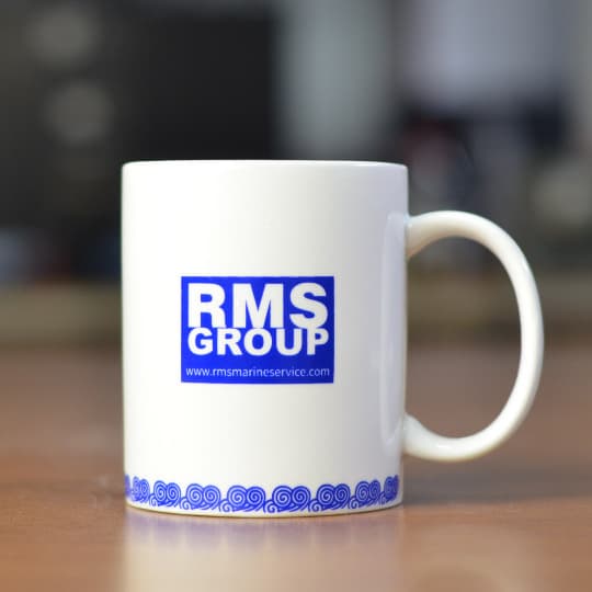 Ceramic Mug with Printed Pattern, Customizable LOGO, White Porcelain, Bone China, Reinforced Porcelain, Business Gift Cup, Water Cup