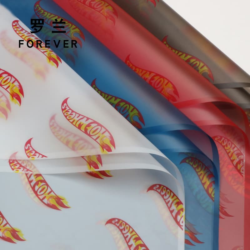 Roland Hot Wheels flower packaging material border opp bouquet flower gift wrapping paper floral bag flower paper