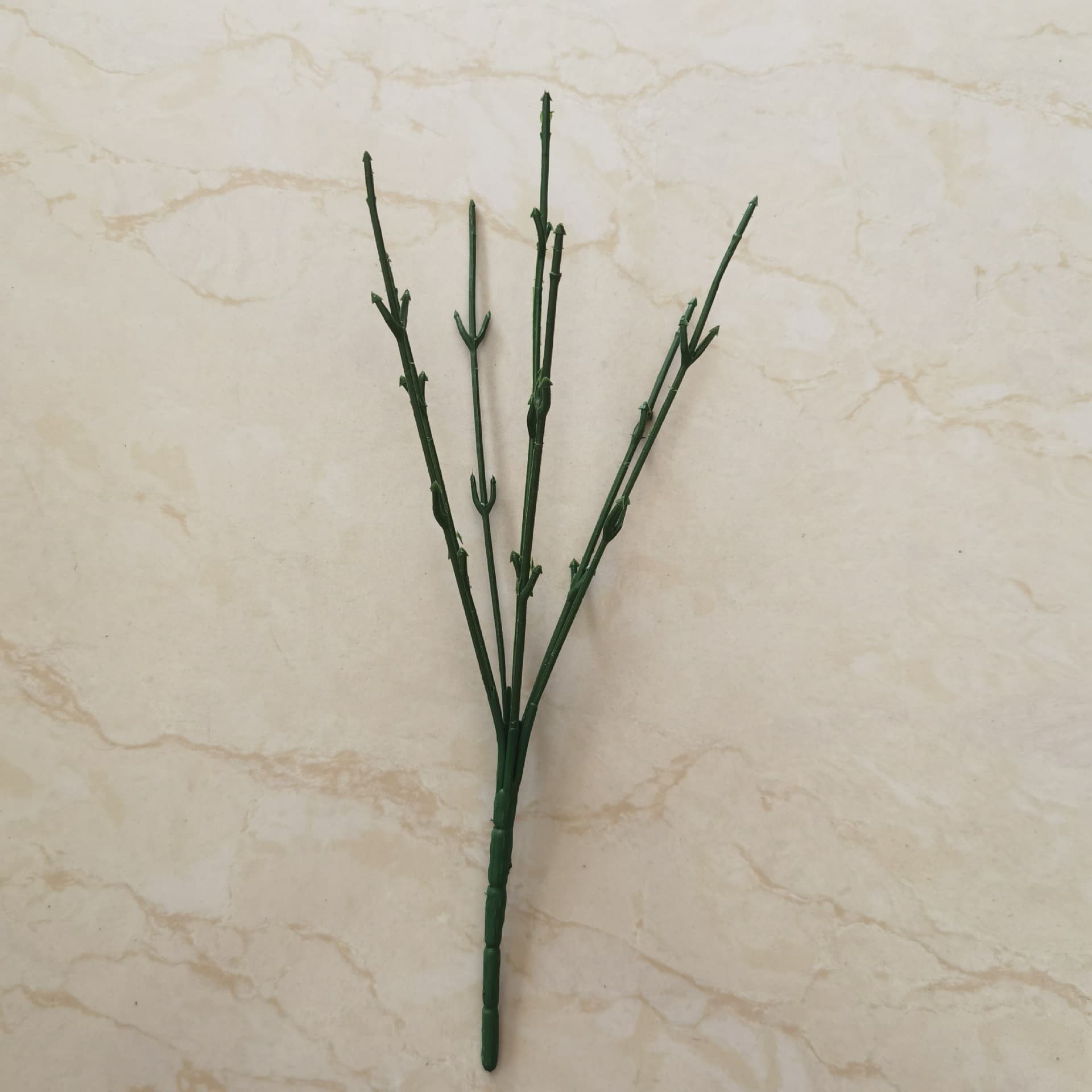 Simulated flower branches, plastic flower poles with wires, 7 heads, 35 mesh poles, wholesale Guangdong simulated branches and tree poles