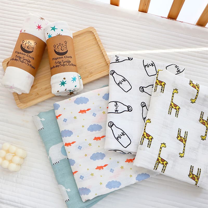 Double-layer pure cotton bamboo cotton large square checkered muslin towel cross-border Amazon muslin towel inventory order overstock