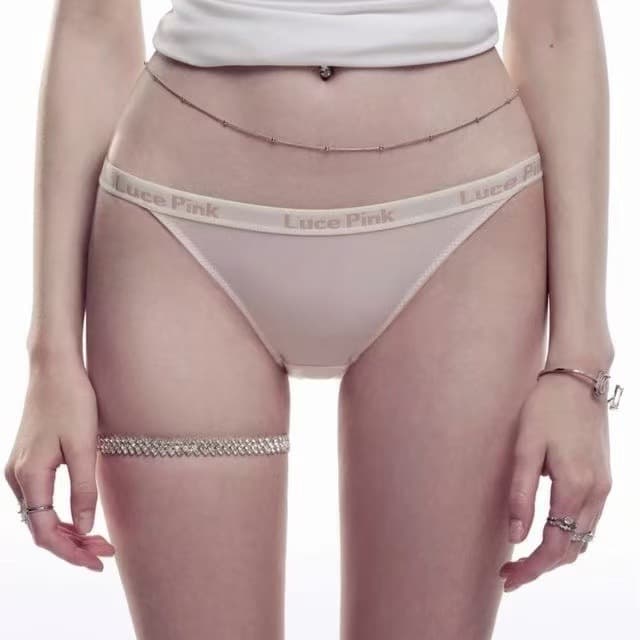 LA" Pink Leng* Boundary Series | Sexy Lettered Sportswear Pure Desire High-End Women's Underwear