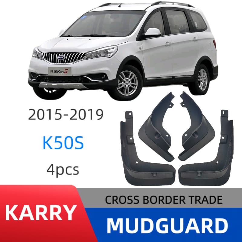 Fits KARRY K50S Kairui K50K Mud Flaps for Export Cross-border Auto Mudguards