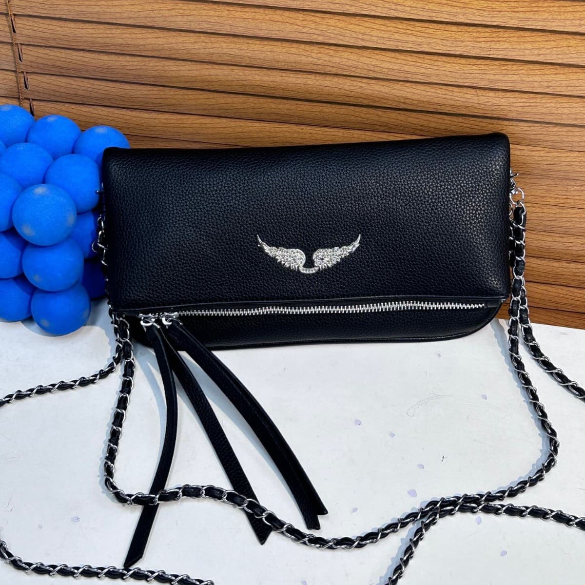 Crossbody Bags Underarm Small Square Bag Women 2025 New Trendy Versatile Single Shoulder Bag Wings Simple Crossbody Bag
