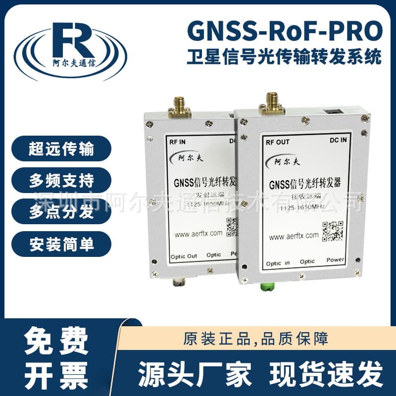 GNSS RF Signal Fiber Optic Remote System GPS BeiDou RF Signal Fiber Optic Long-Distance Transmission Module