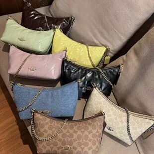 Kouc New Caitlin Crossbody Underarm Chain Underarm Baguette Bag Fashion Versatile Casual Women's Bag