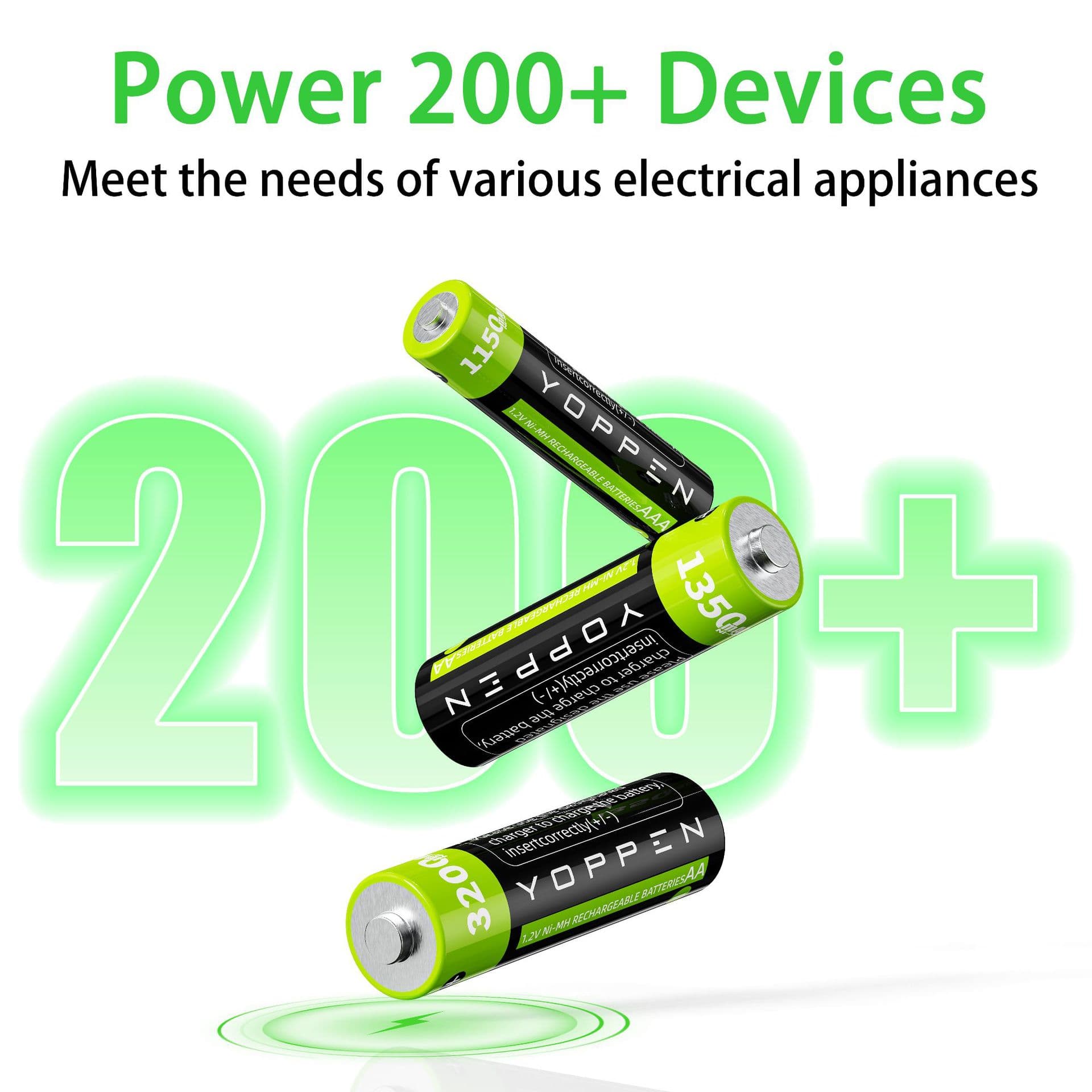 1.2V NiMH AA/AAA battery suitable for toy remote control mouse rechargeable AA/AAA