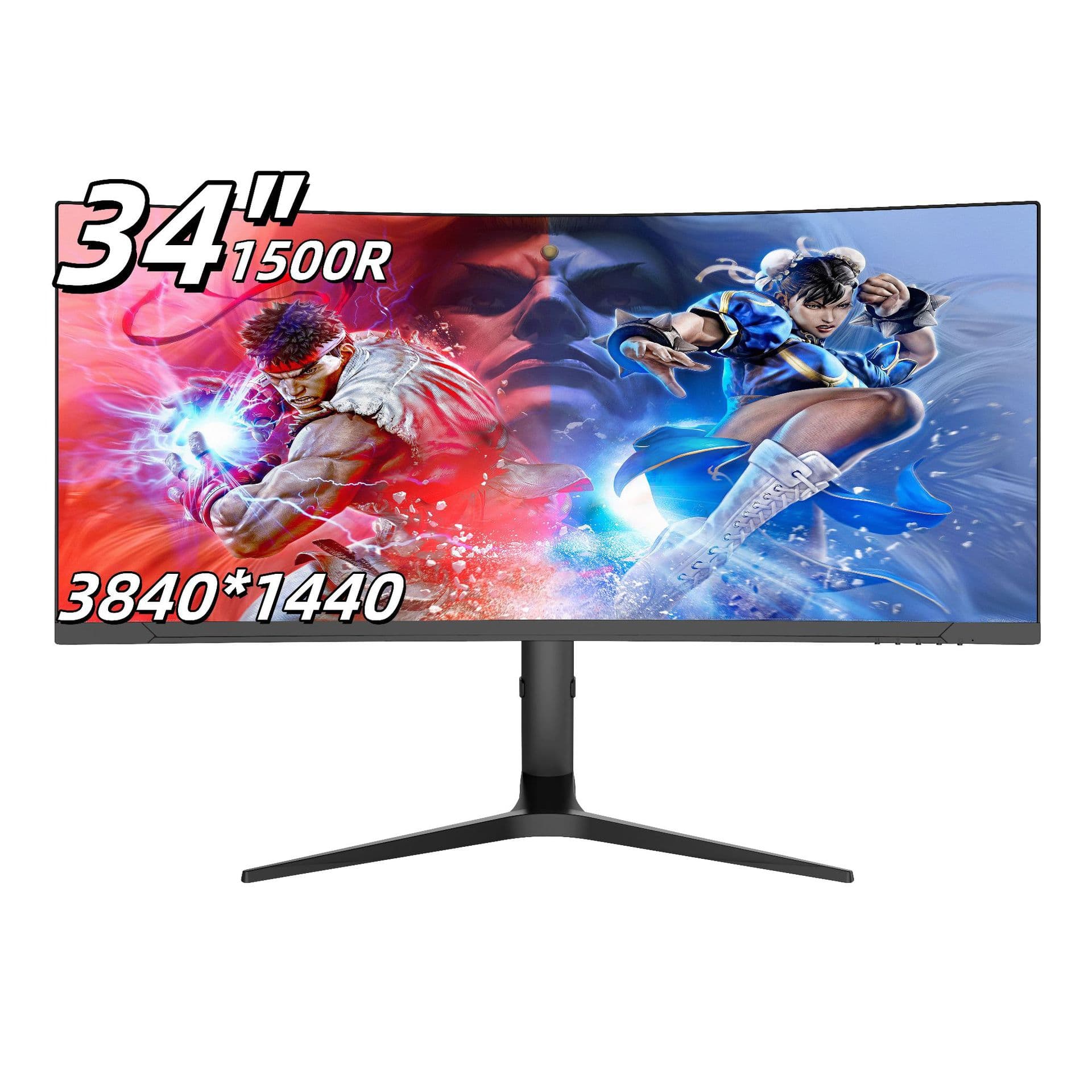 34-inch 4K Ultrawide Monitor 21:9 HD LCD Computer Display 165Hz 100Hz Office Gaming VA Panel