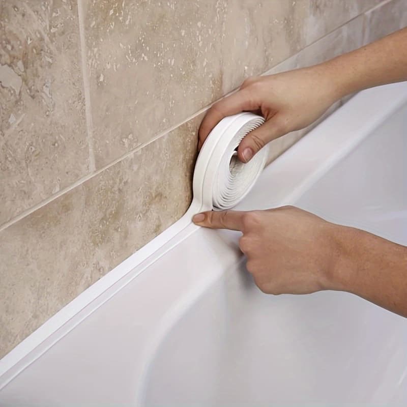 2026 New Cross-border Drop Shipping 1 Piece 4m Bathroom Water Shower Waterproof Sealing Tape