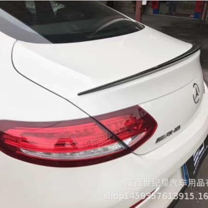 Rear spoiler for Mercedes-Benz C-Class Coupe W205, two-door W205 Coupe modified spoiler, rain guard
