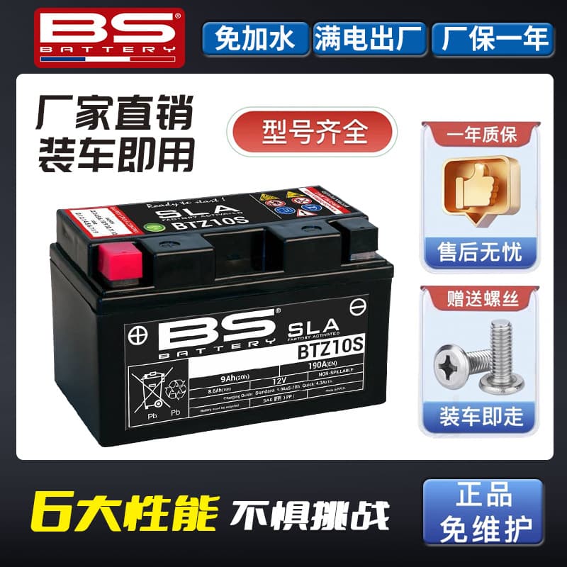 France BSBATTERY motorcycle battery 12v for Yamaha, Suzuki, BMW, Kawasaki, Harley, Ducati