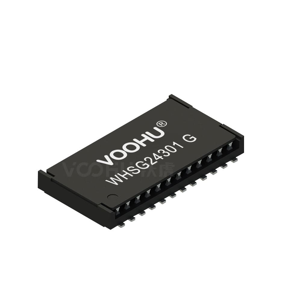 WHSG24301G Single Port Gigabit 24Pin Ultra-Thin SMD Network Transformer Ethernet Filter