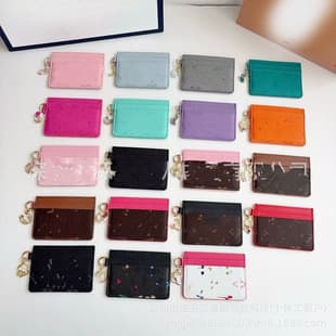 Card Holder Card Case Multi-Function Card Slot Luxury Couple Universal Card Holder Card Driver's License Case Mini Wallet