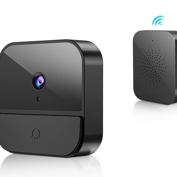 Video doorbell, Tuya Smart APP, free cloud storage, ultra-long standby time smart doorbell cross-border new product.