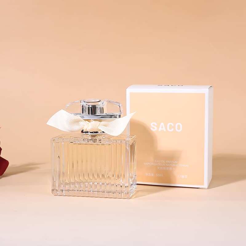 Saco Fragrance Companion for Life Meat Ribbon Holiday Roam Romantic Butterfly Perfume Women's Gift Box Set Long-Lasting Fragrance Wholesale