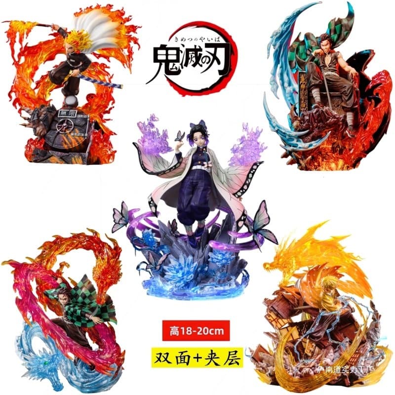 Demon Slayer: Kimetsu no Yaiba Tanjiro Tomioka Yoshiyuki acrylic stand ornament hand model peripheral Zenitsu Zenitsu large size