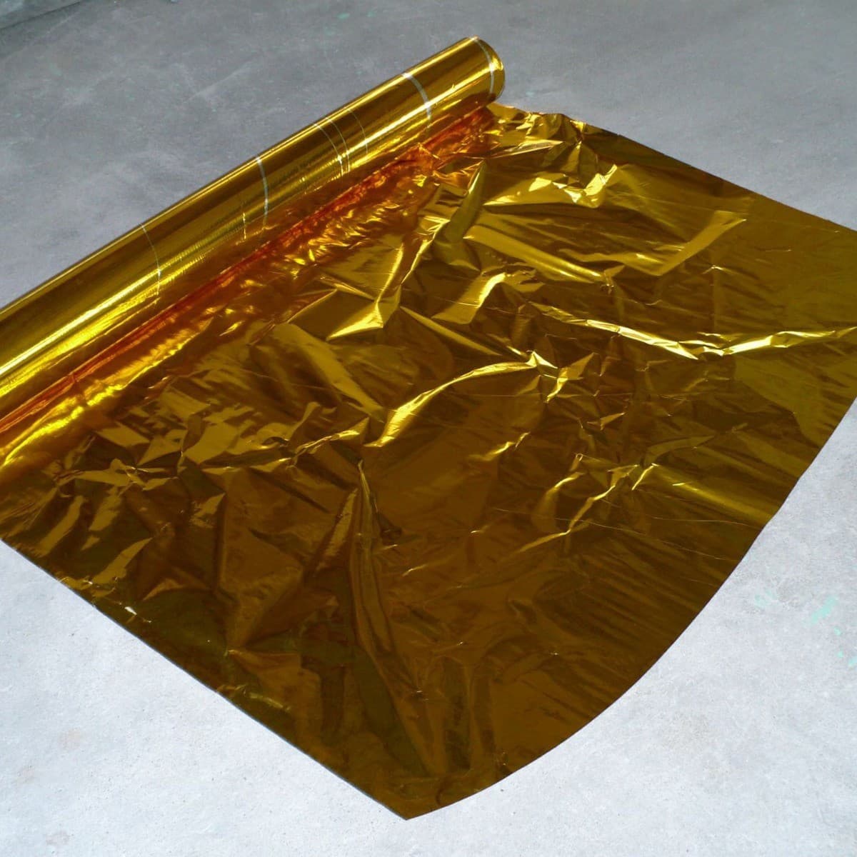 Frosted glossy gold and silver film dyed gold red reflective, dyed light coffee glossy, 25-micron dyed brown film sheared flat wire sheet