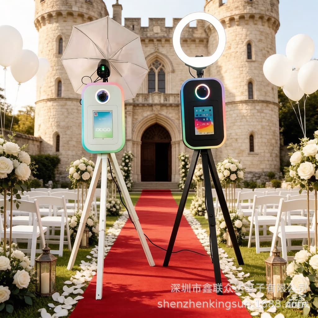 Capture wonderful moments instantly wedding warm-up family interaction photobooth instant photo printing