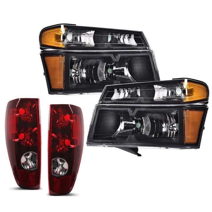 For 2004-2012 Chevrolet Colorado / GMC Canyon Headlight Taillight Group Parts