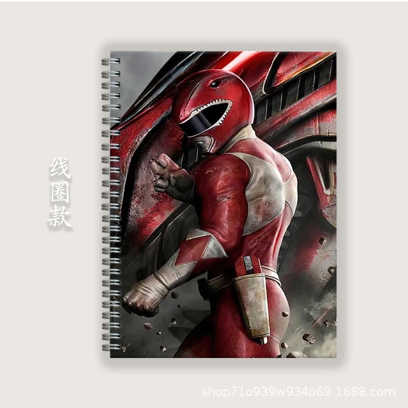 Dinosaur Squad Soft Surface A5B5A4 Notepad Hard Shell Coil Notebook Workbook Horizontal English Book Secondary