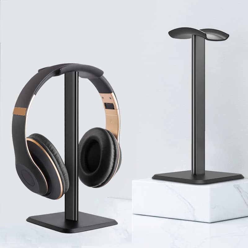 Wholesale Headphone Stand Headset Holder for Gaming, Desktop Earphone Hanger Rack for Computer, Internet Cafe Desk Organizer, Cross-border E-commerce
