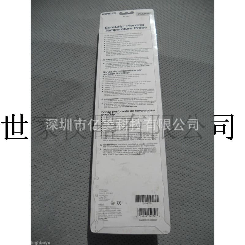 In Stock Fluke FLUKE 80PK-25 Piercing Temperature Probe, Type K Thermocouple