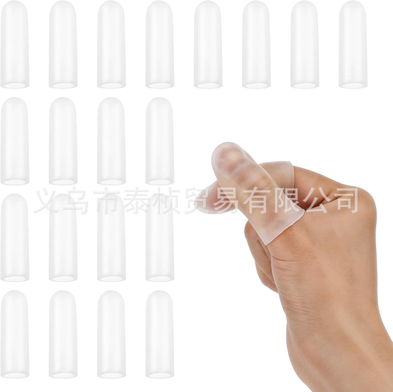 Silicone finger protection sleeves, anti-drying, moisturizing finger sleeves, injured writing, anti-wear, anti-freeze finger sleeves, anti-pain sleeves