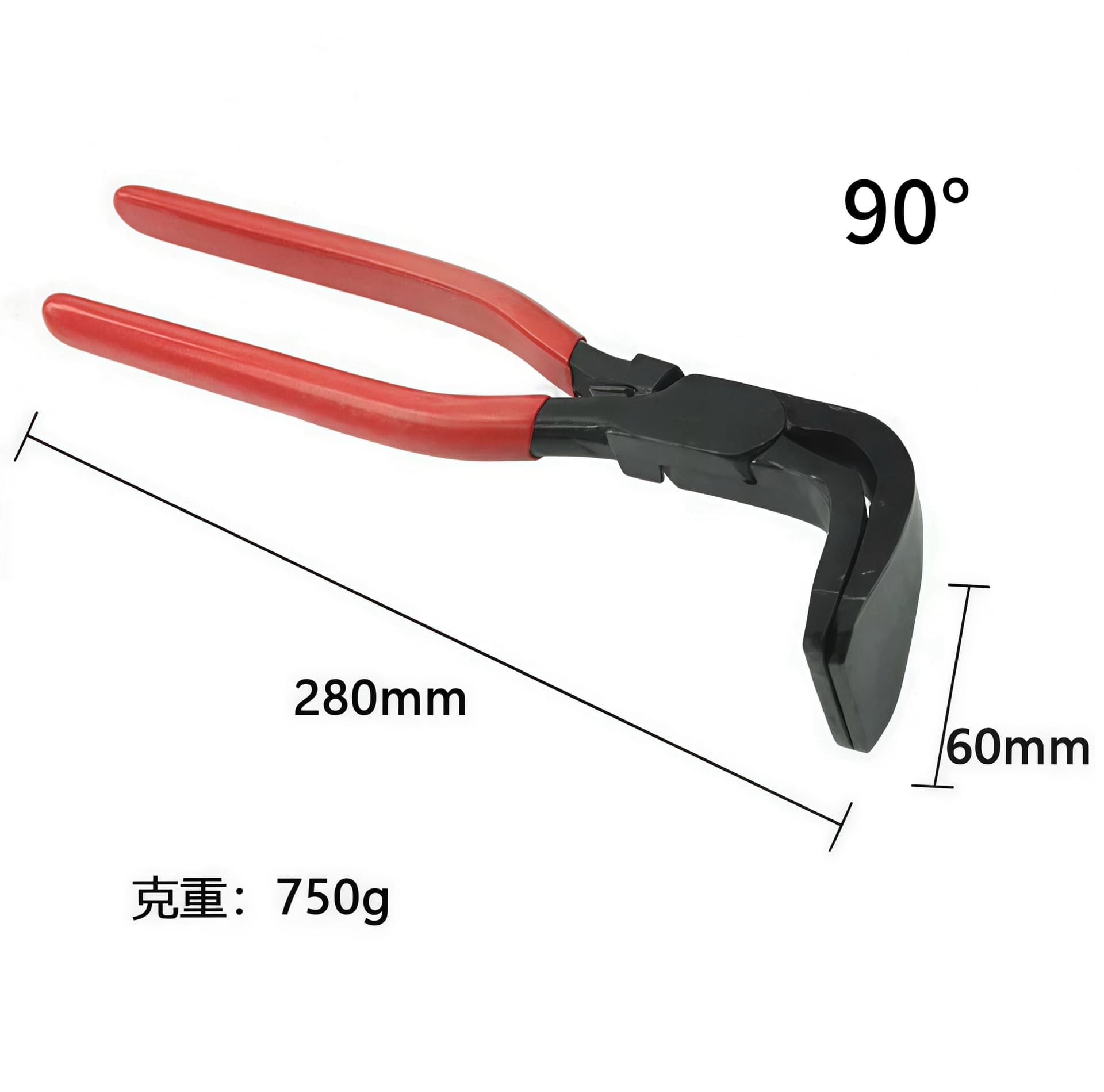 Factory Stock Folding Pliers Sheet Metal Pliers Flat Nose Vertical Edge Seaming Pliers Duckbill Pliers High Hardness Fold-Resistant