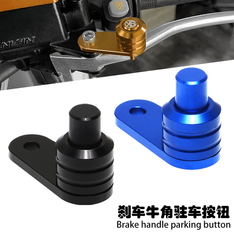 Brake Lever Parking Lock Button for QJ Motor ADV150 Motorcycle Modification