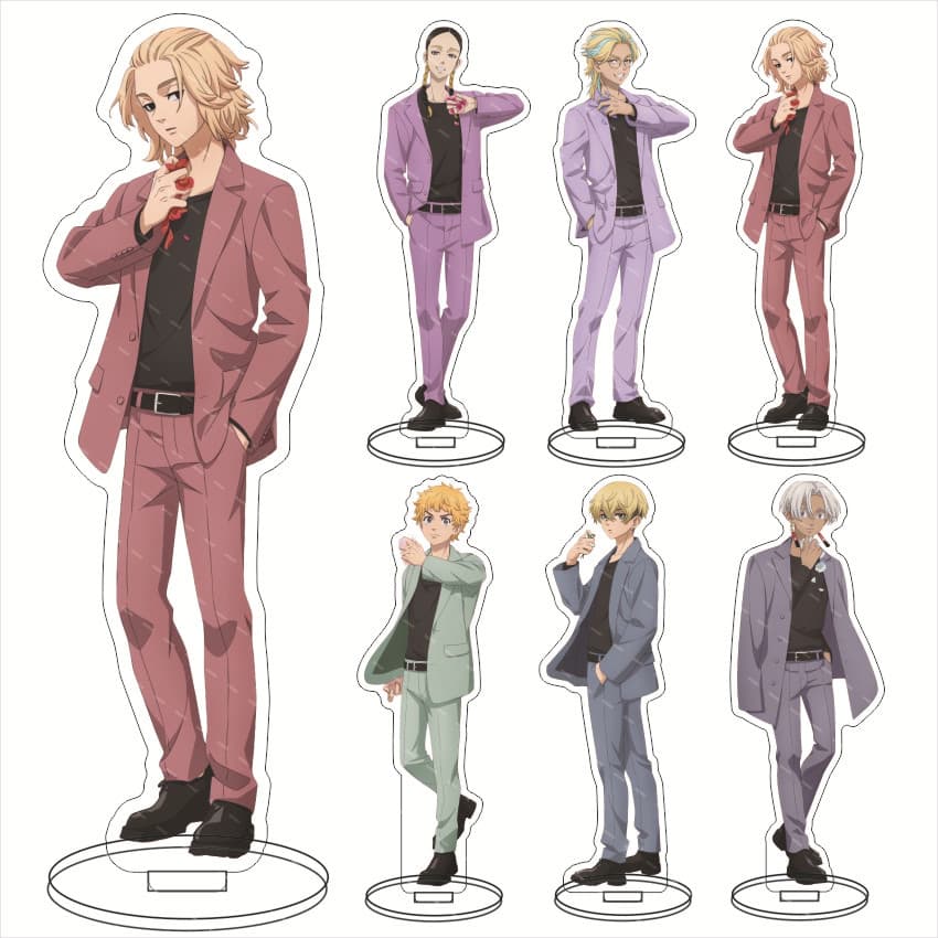 Tokyo Revengers Tenjiku Arc Large Acrylic Standee - Sano Manjiro & Ryuguji Ken Acrylic Ornament