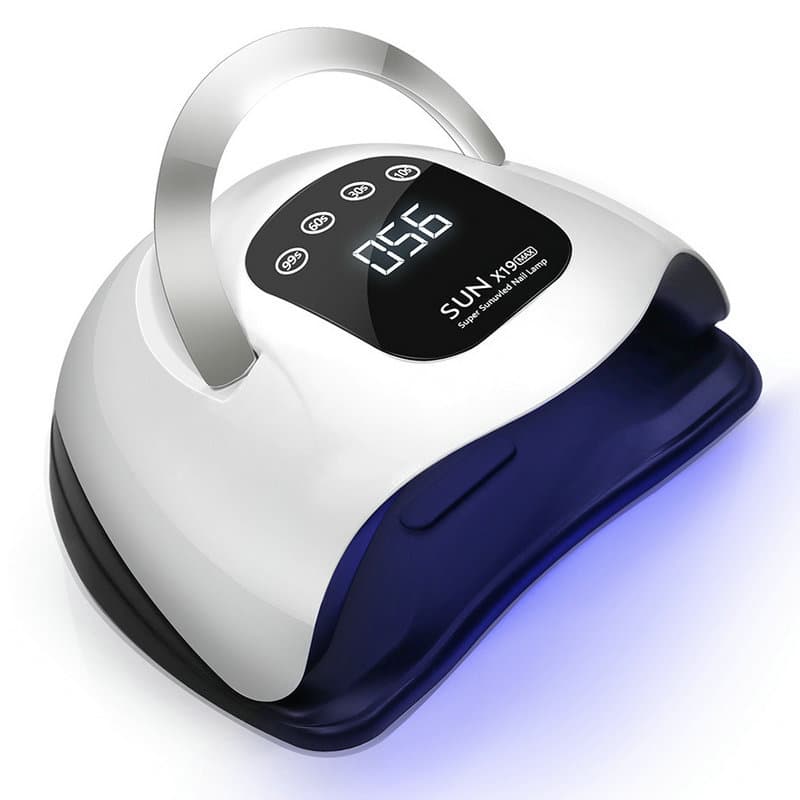 320W High-Power Smart Sensor UV Nail Lamp for Nail Salons, Fast-Drying Gel Polish Curing Light