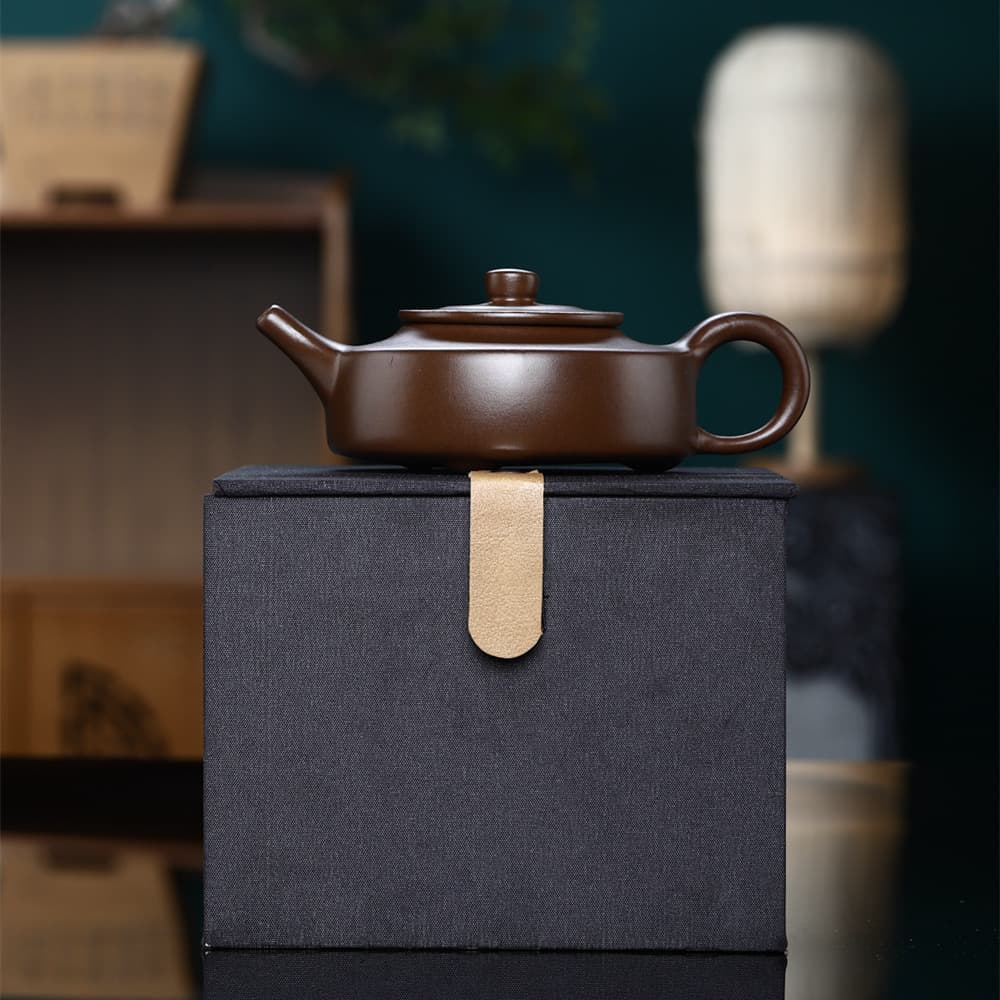 Ball Hole Purple Clay Zhou Pan Pot Yixing Purple Clay Teapot Manufacturer Wholesale Agent Tea Gift Handmade Kung Fu Tea Set Drop Shipping