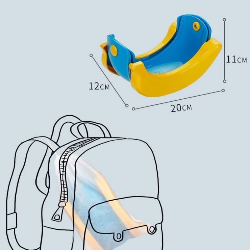 Kids Folding Potty Portable Car Baby No-Clean Travel Potty