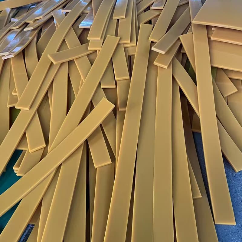 Manufacturer supplies high-wear-resistant polyurethane sheet, 90 hardness PU square sheet, processed buffalo sheet, wear-resistant and pressure-resistant PU sheet