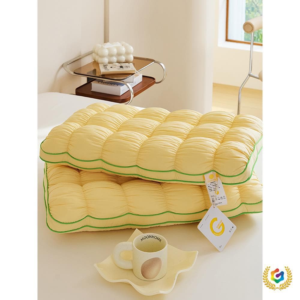 ✅ French Cloud Bread Pillow for Neck Care and Sleep Aid Adult Pillow Pillow Core Home Use Whole Head No Sagging No Deformation