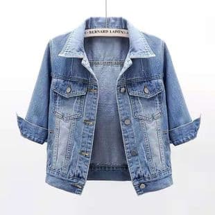 Women's Denim Jacket Short Style 2026 Summer New Fashion Youthful Versatile Casual Coat Thin Trendy