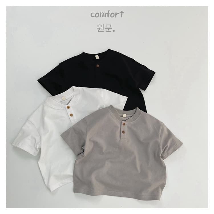 Boys' Summer Polo Shirt Short Sleeve Casual Thin Cotton T-shirt Children's Wear Solid Color Bowling Top Korean Style Sportswear