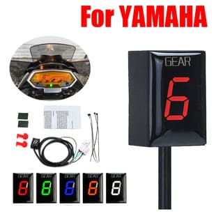 Motorcycle Gear Indicator for Yamaha R1/R6/FZ09, Digital LCD Display