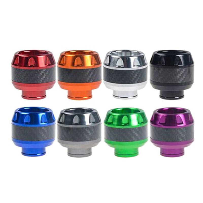 Motorcycle Electric Vehicle Modification Accessories Aluminum Alloy Multiple Colors Carbon Fiber Front Fork Crash Protector Bumper Shock Absorber