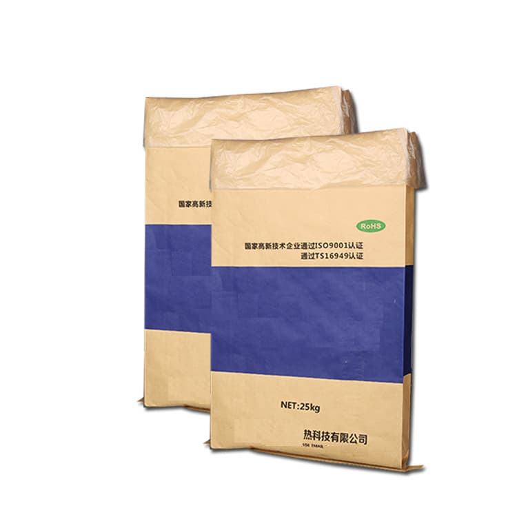 Chemical packaging bags, paper-plastic composite bags for photoelectric heat dissipation materials, 25kg kraft woven bags
