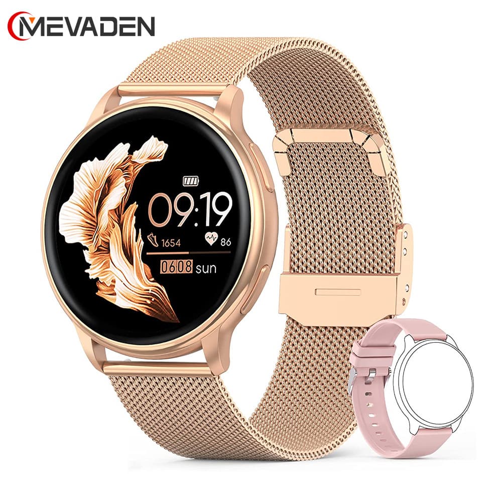 MEVADEN Y22 Bluetooth Smart Call Watch Heart Rate Blood Pressure Monitoring AliExpress Same Model Y33
