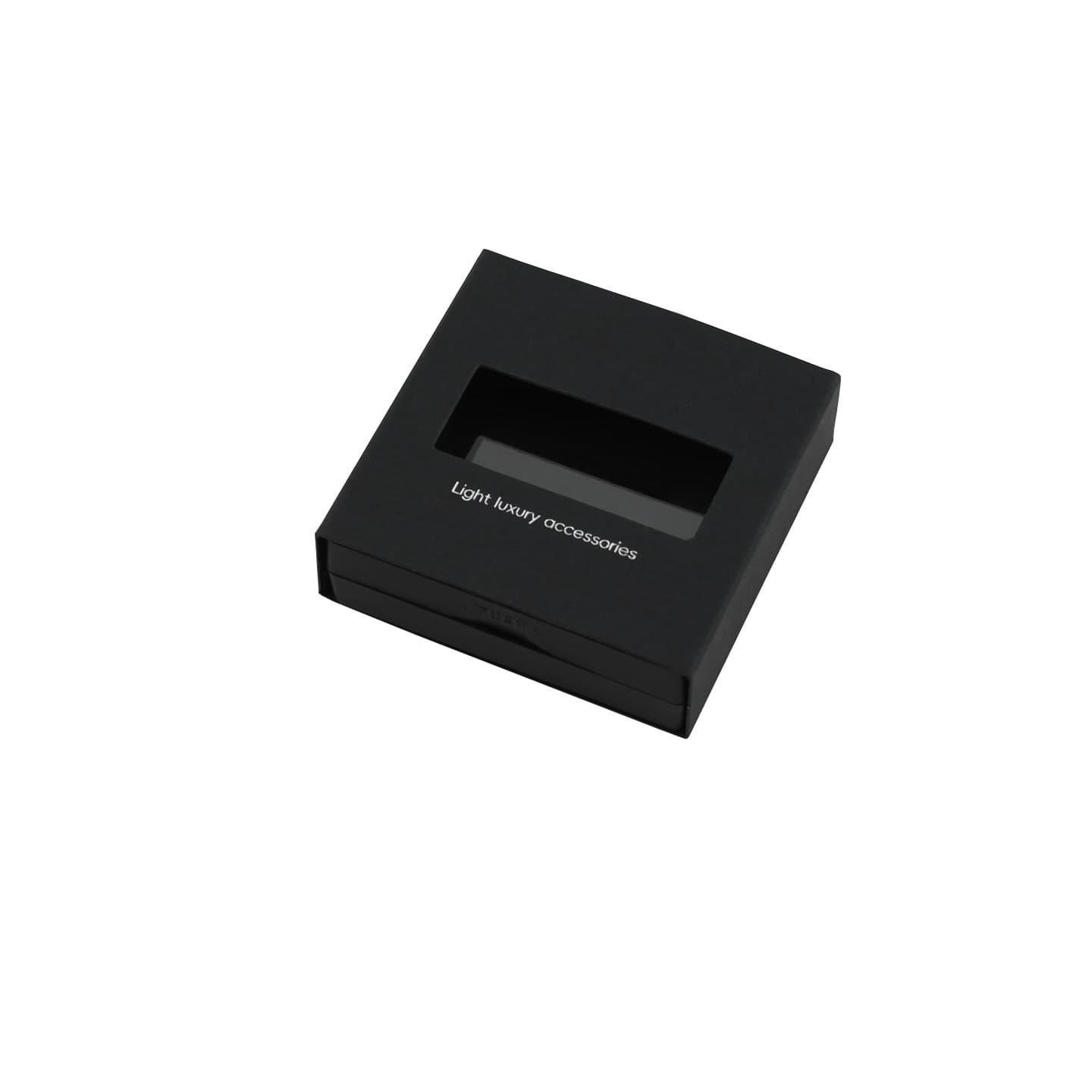 Floating Box PE Film Box Ring Earring Necklace Box Outer Box Finger Sleeve Transparent Box Wearable Nail Jewelry Packaging