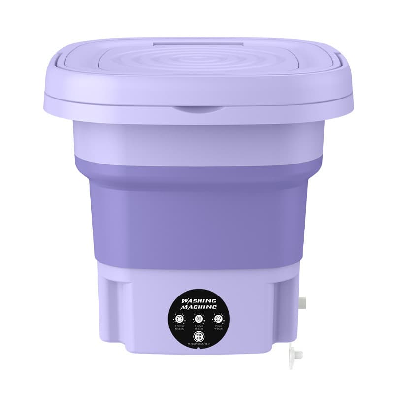 Foreign Trade Hot-Selling Foldable Washer Wash and Spin Combo, Home Underwear and Socks Small Mini Washer Portable