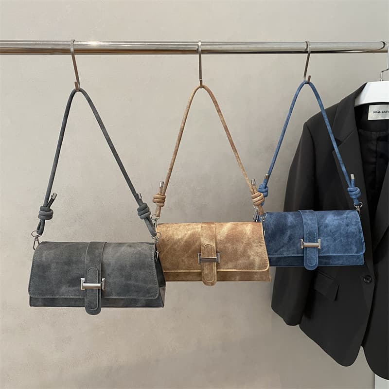 Cross-border Wholesale Underarm Bag Baguette Bag 2025 Winter New Style Women's Bag Fashion Shoulder Bag Crossbody Bag