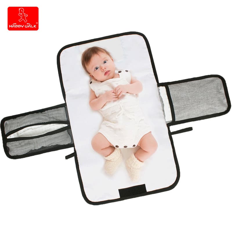 Portable Foldable Outdoor Diaper Changing Mat Baby Urine Barrier Travel Lightweight Newborn Infant Mother Baby Bag Stock