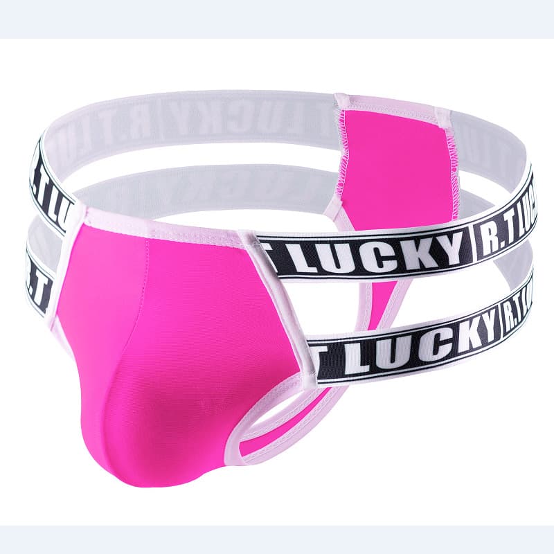 New Style Men's Solid Color Letter Belt Thong, Comfortable, Sexy, Solid Color, Fun.