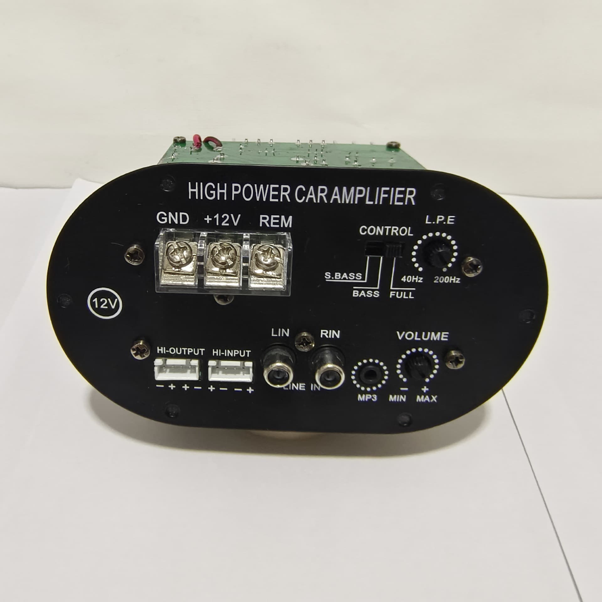 12V Amplifier Board Car High Power Subwoofer Mainboard Car Audio Home Active Subwoofer Amplifier Board