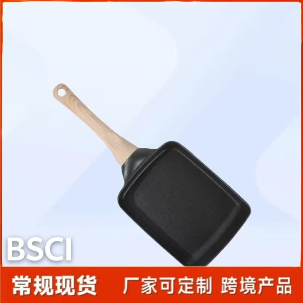 Cross-border New Maifan Stone Non-Stick Tamagoyaki Square Frying Pan, Home Use Breakfast Pancake Pan Wholesale
