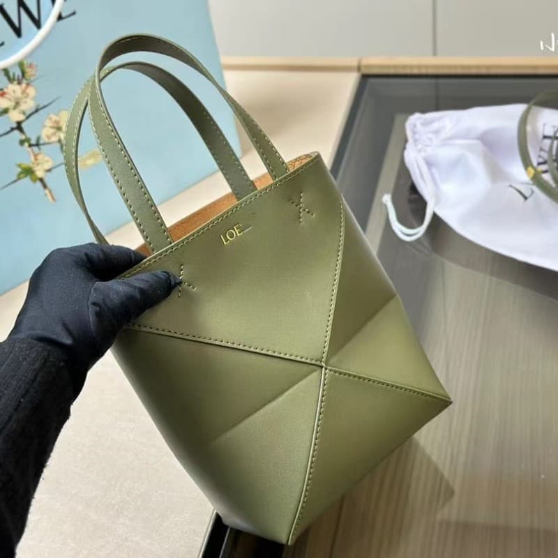 2026 Summer New Luo Jia PUZZLE Foldable Geometric Bag Fashion Single Shoulder Crossbody Bag Handbag Large Capacity Women Bag