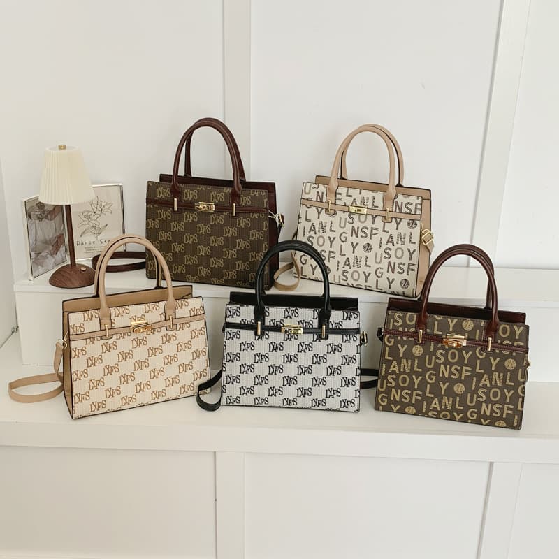 Large capacity printed bag for women 2026 new trendy fashion tote bag niche design handbag trendy shoulder bag
