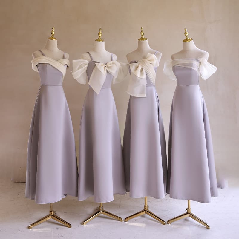 Purple Bridesmaid Dress 2026 New Style Sisterhood Bridesmaid Dress Women Fairy Niche Summer Daily Wear Engagement